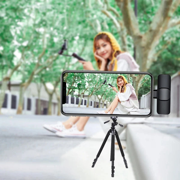 Micrófono Lavalier Inalámbrico